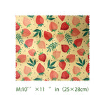 Food Storage Beeswax Fresh-Keeping Cloth Wholesale Custom Beeswax Beeswax Cloth Reusable