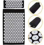 New Premium Acupressure Shakti Massage Mat & Pillow Set Fitness Yoga Massage Mat